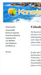 Mobile Screenshot of kanarischeinseln.net